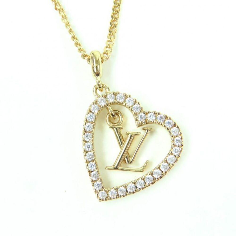 Louis Vuitton My LV Heart Rhinestone Necklace